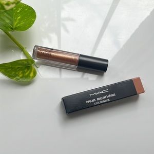 MAC Lipglass - Golden bronze with sparkling glitter (Oh Baby 301)